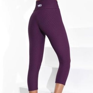 Booty By Brabants cropped crocos açaí